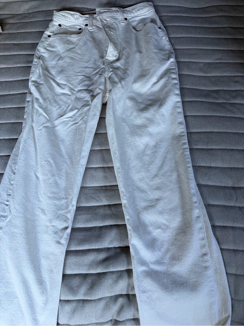 Abercrombie Ankle straight high rise jeans- 28